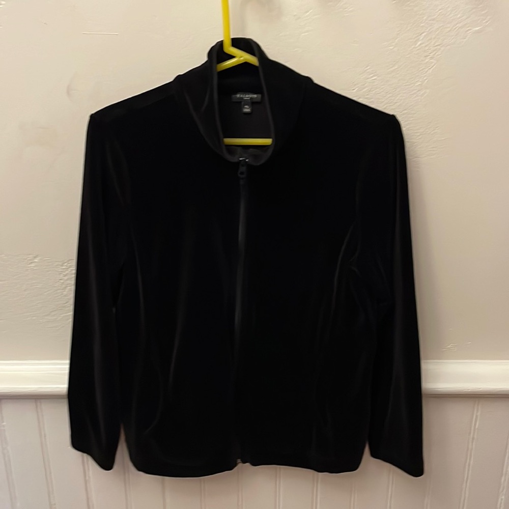 Two piece black Talbots petite valor set